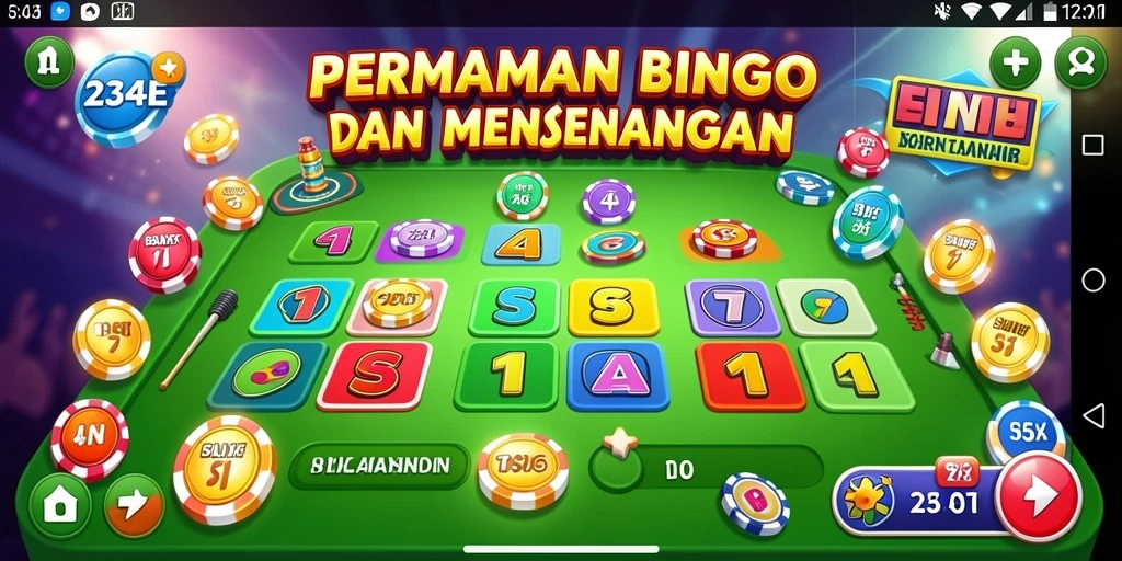 Tampilan gameplay Bingo dalam 234E yang mendebarkan dan interaktif.