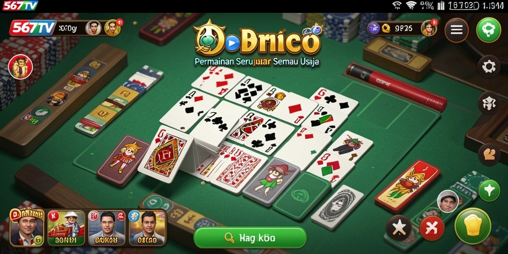 Gameplay seru dan interaktif di 567TV