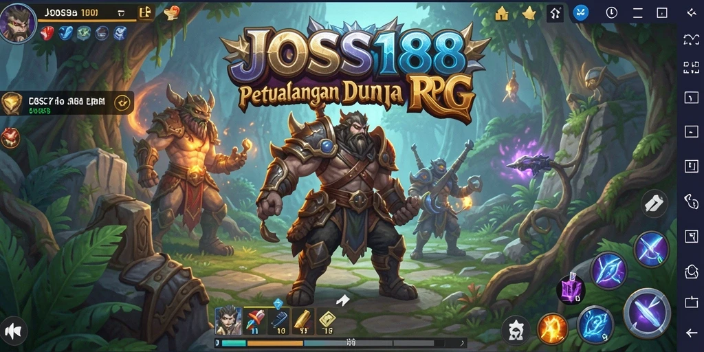 Tangkapan layar menunjukkan aksi pertarungan epik dalam JOSS188.