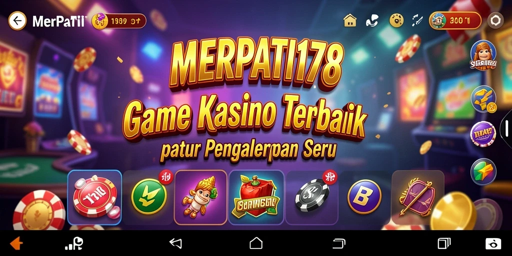 Tampilan menarik dari gameplay Kasino MERPATI178 yang seru.