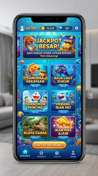 Tampilan antarmuka pengguna ee789 yang ramah dan intuitif.